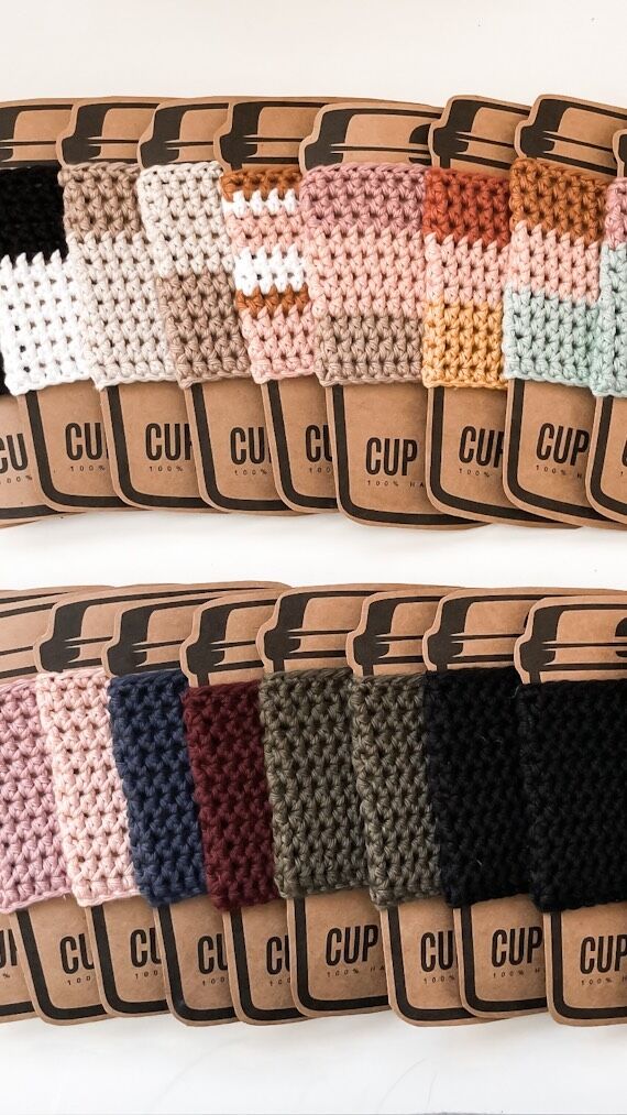 Finishing touches on some coffee sleeves 🖤 ☕️

Cup Cozy Template @theknottyboss 

#coffee #asmr #maker #getitdone #handmade #etsyseller #makersgonnamake #dakotahknits #crochet #crochetersofinstagram #coffeelover #coffeeaddict