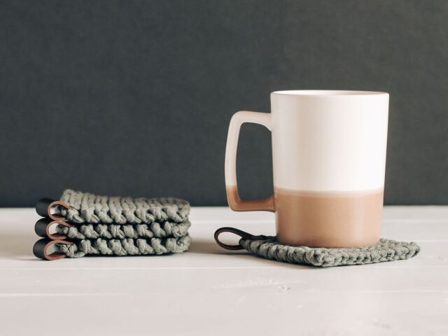 Loving these coaster sets! T-shirt yarn is my new favorite yarn for making home dec stuff 🖤

Yarn: @woolandthegang